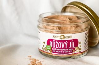 Ružový íl - Purity Vision Balenie: 175 g v skle