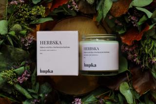 Sójová sviečka  HERBSKA  - Herbs by Hupka