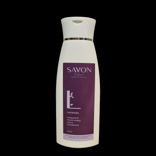 LAVANDA - hydratačné telové mlieko s Q10 a levanduľou 250 ml - SAVON - www.savon.sk