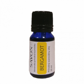 Prírodný esenciálny olej - SAVON - BERGAMOT 10 ml
