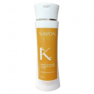 Prírodný kondicionér s keratínom, moringou a medom 200 ml - SAVON