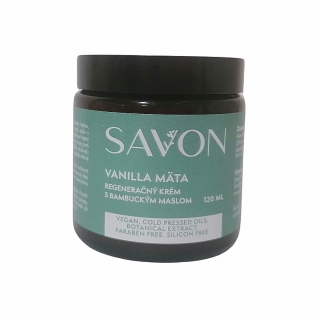 Regeneračný krém s bambuckým maslom - SAVON - VANILLA MATA Objem: 120 ml