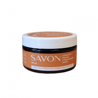 Soľný body scrub peeling 200 ml - SAVON - CITRUSOVÝ Objem: 100 ml