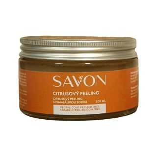 Soľný citrusový peeling 200 ml - SAVON - www.savon.sk