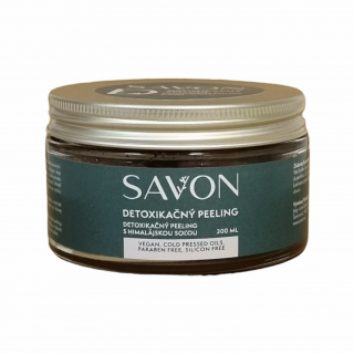 Soľný detoxikačný peeling 200 ml - SAVON - www.savon.sk