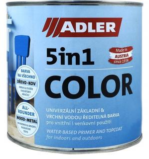 Adler 5in1 COLOR 0,75L (Univerzálna vodouriediteľná krycia farba)  + darček k objednávke nad 40€ odstín RAL: RAL 6002