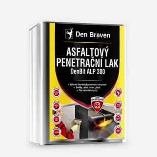 Den Braven DenBit ALP 300 (Asfaltový penetračný lak) čierny  + darček k objednávke nad 40€ Hmotnost balení: 9KG