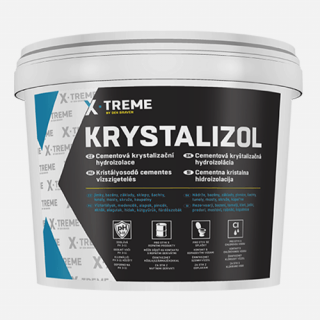 Den Braven Hydroizolace Krystalizol Cementová krystalizační hydroizolace Krystalizol, kbelík 20 kg, šedá Hmotnost tmelu: 20KG
