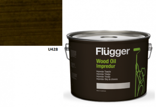 DOPREDAJ - Flügger Wood Tex Wood Oil IMPREDUR 0,75L U-428 oliva  + darček k objednávke nad 40€