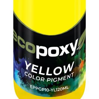 EcoPoxy (Farebné pigmenty do živice) 120ml Žltá  + darček k objednávke nad 40€