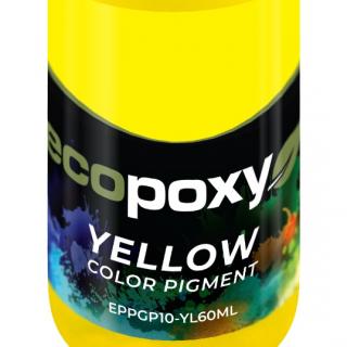 EcoPoxy (Farebné pigmenty do živice) 60ml Žltá  + darček k objednávke nad 40€