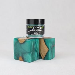 EcoPoxy (Metalické pigmenty do živice) 15g jungle  + darček k objednávke nad 40€