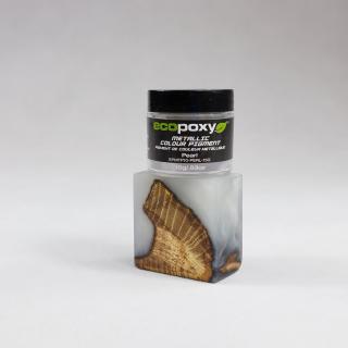 EcoPoxy (Metalické pigmenty do živice) 15g pearl  + darček k objednávke nad 40€
