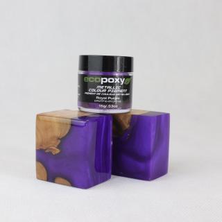 EcoPoxy (Metalické pigmenty do živice) 15g royal purple  + darček k objednávke nad 40€
