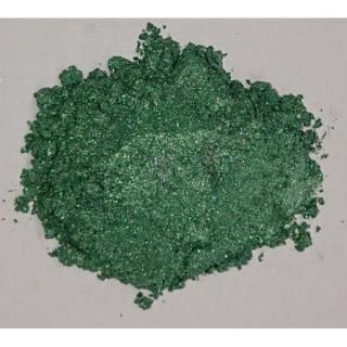 Hahn color Pigment M - metalický zelený do epoxidov 50g  + darček k objednávke nad 40€