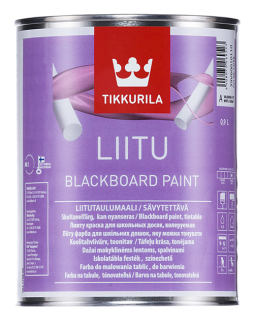 Liite Blackboard Paint 0,9 L (tabuľová farba)  + darček k objednávke nad 40€ odtieň TVT: F400 (Onni)