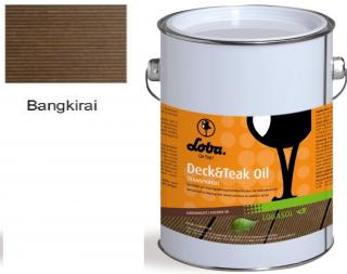 LOBASOL Deck & Teak Oil - olej bangkirai tmavý 2,5L  + darček podľa vlastného výberu