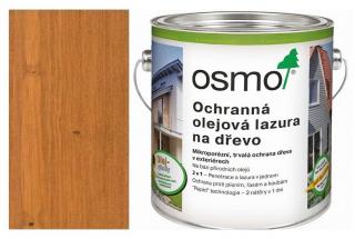 OSMO OCHRANNÁ OLEJOVÁ LAZÚRA - 3L za cenu 2,5L, 728 céder