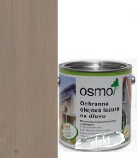 Osmo OCHRANNÁ OLEJOVÁ LAZÚRA EFEKT 0,125L 1142 strieborná grafit  + darček k objednávke nad 40€