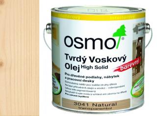 Osmo tvrdý voskový olej FAREBNÝ 10L 3041 NATURAL TRANSPARENT  + darček v hodnote až 8 EUR