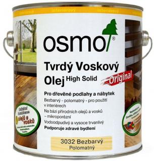 OSMO Tvrdý voskový olej Original Hodvábny polomat 3032 0,75l