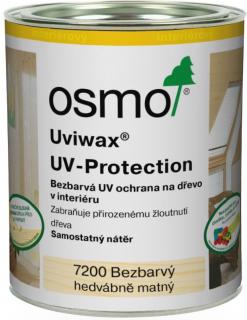 Osmo Uviwax UV Ochrana 0,75L 7200 bezfarebný hodvábne matný  + darček podľa vlastného výberu