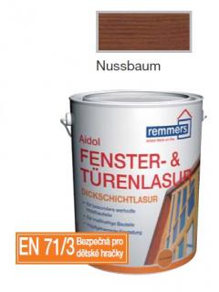 Remmers Fenster & Türen LAZÚRA 2,5l Nussbaum  + darček k objednávke nad 40€