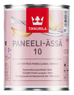 Tikkurila PANEELI-ASSA (Panel Ace Lacquer) 2,7 l MAT [10]  + darček podľa vlastného výberu odtieň TVT.: 3466 (Tuomenkukka) - biela