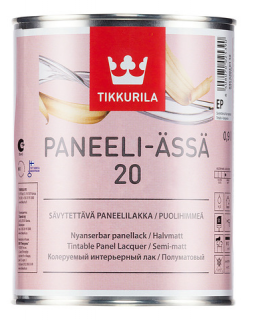 Tikkurila PANEELI-ASSA (Panel Ace Lacquer)  2,7 l POLOMAT [20]  + darček k objednávke nad 40€ odtieň TVT.: 3440 (Vanha Tammi)