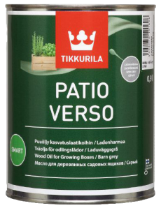 Tikkurila PATIO VERSO (Napúšťací olej) sivý  + darček k objednávke nad 40€ veľkosť balenia: 0,33L