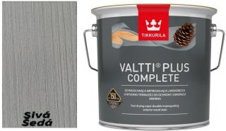 Tikkurila Valtti Plus Complete, sivá 2,5l  + darček podľa vlastného výberu