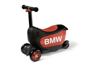 BMW detská kolobežka. Farba: čierna / Oranžová