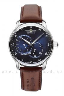 Zeppelin 8662-3 New Captain's Line Automatic 24 Hour Time