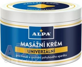 Alpa masážny krém univerzálny 250 ml