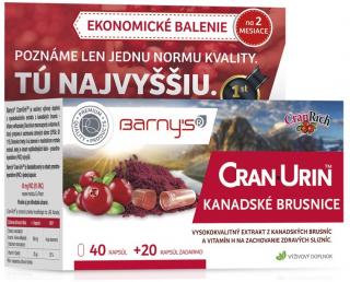 Barnys Cran-Urin 40 + 20 kapsúl