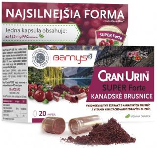 Barnys Cran-Urin Super Forte 20 kapsúl