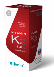 Biomin Vitamin K2 solo 60 kapsúl