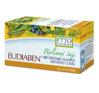 Čaj Eudiaben 20 nálevových sáčkov