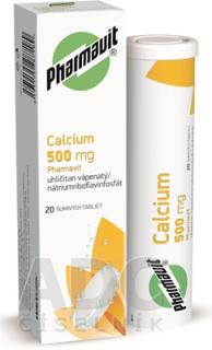 Calcium 500 mg Pharmavit tbl.eff.20 x 500 mg