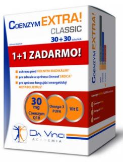 Coenzym Extra Classic 30 mg x 60 kapsúl