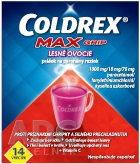 Coldrex Maxgrip horúci nápoj lesné ovocie 14 ks