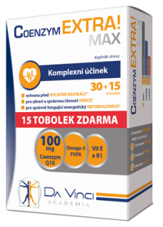 DaVinci Coenzym ExtraMax 100 mg 45 tabliet