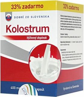 Dobré zo Slovenska Kolostrum 400 mg 40 kapsúl