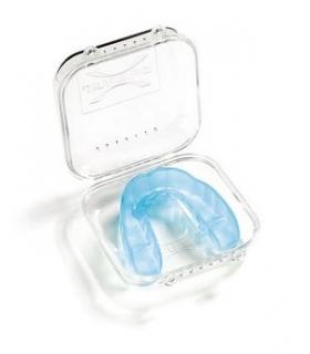 Dr. Brux Bite dlaha proti škrípaniu zubami na nočné použitie modrý