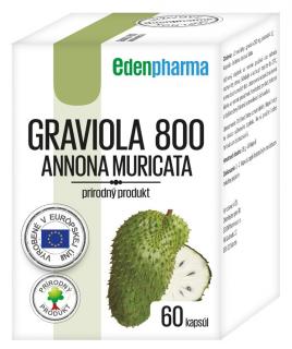 Edenpharma Graviola 800 60 kapsúl