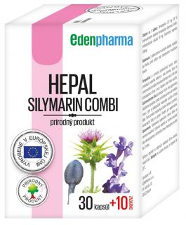 Edenpharma Hepal Silymarin Combi 30 + 10 kapsúl