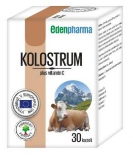 Edenpharma Kolostrum + vit. C 30 kapsúl