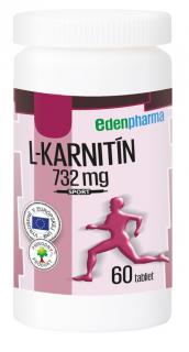 Edenpharma L-Karnitín 732 mg 60 tabliet