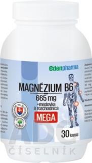 Edenpharma Magnézium + B6 Mega 30 kapsúl