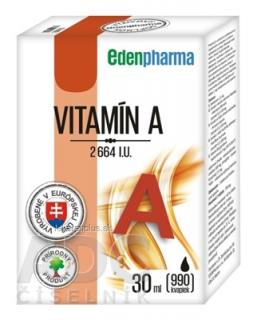 Edenpharma Vitamín A 2664 I.U. kvapky 30 ml